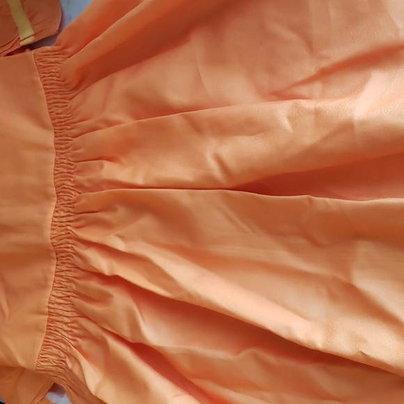 Kids Orange and Red Halloween Costume Dress - Picture 9 of 14